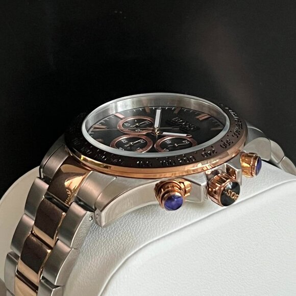 COPY - Hugo Boss Men’s Ikon Two-Tone Chronograph Watch - Picture 7 of 13